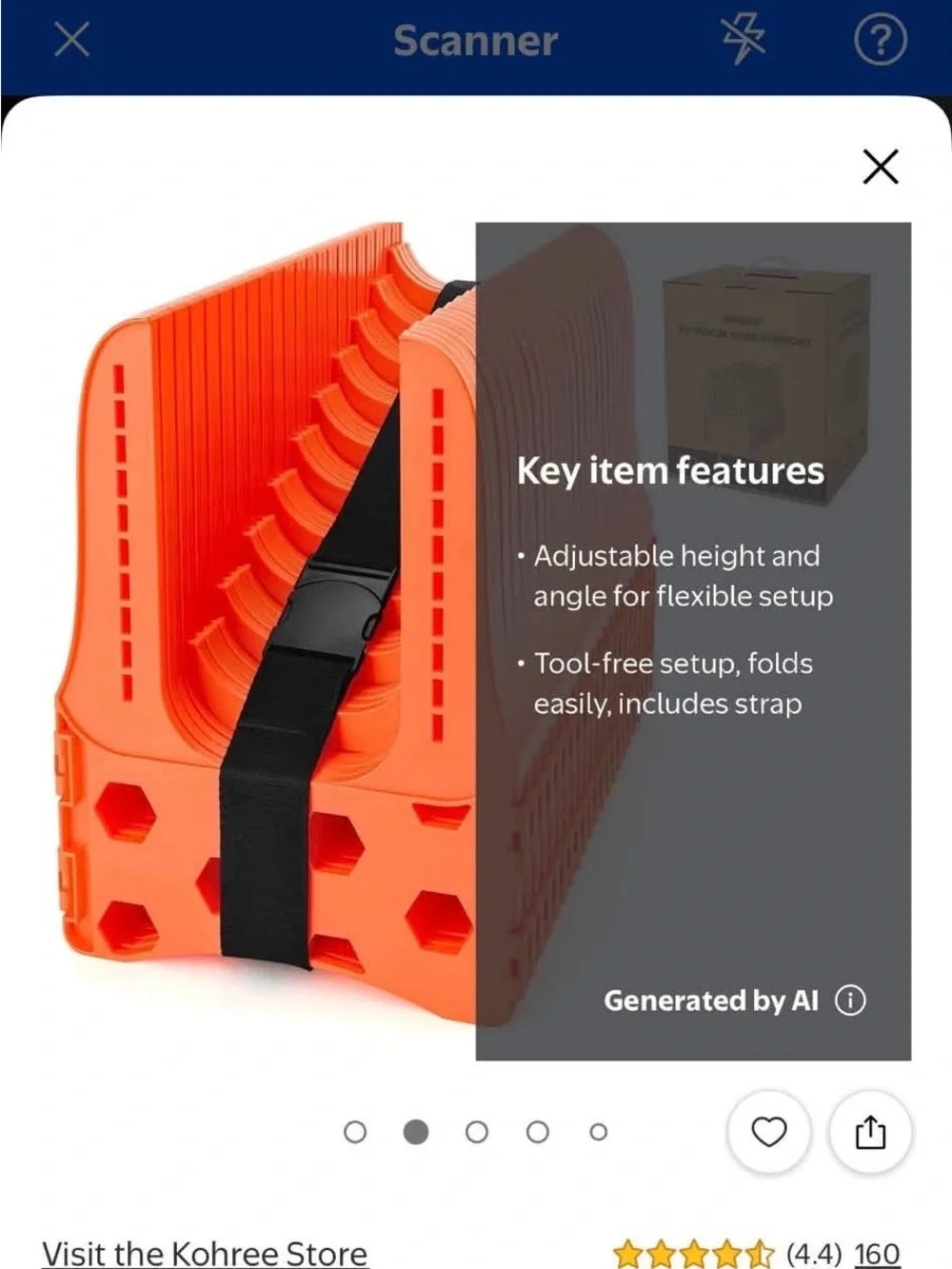 Kohree RV Sewer Hose Support